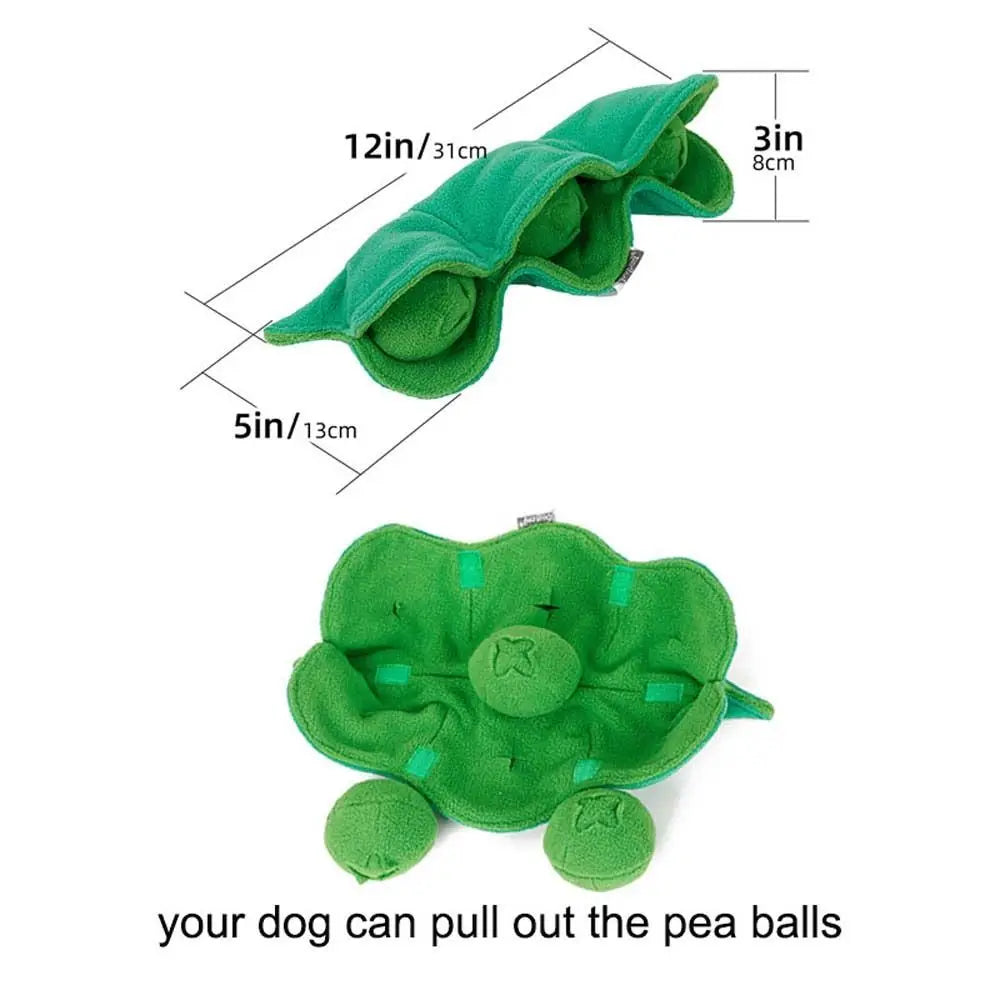 Sniffing Dog Toy Squeaky Plush Treat Dog Toys Dispenser Toy