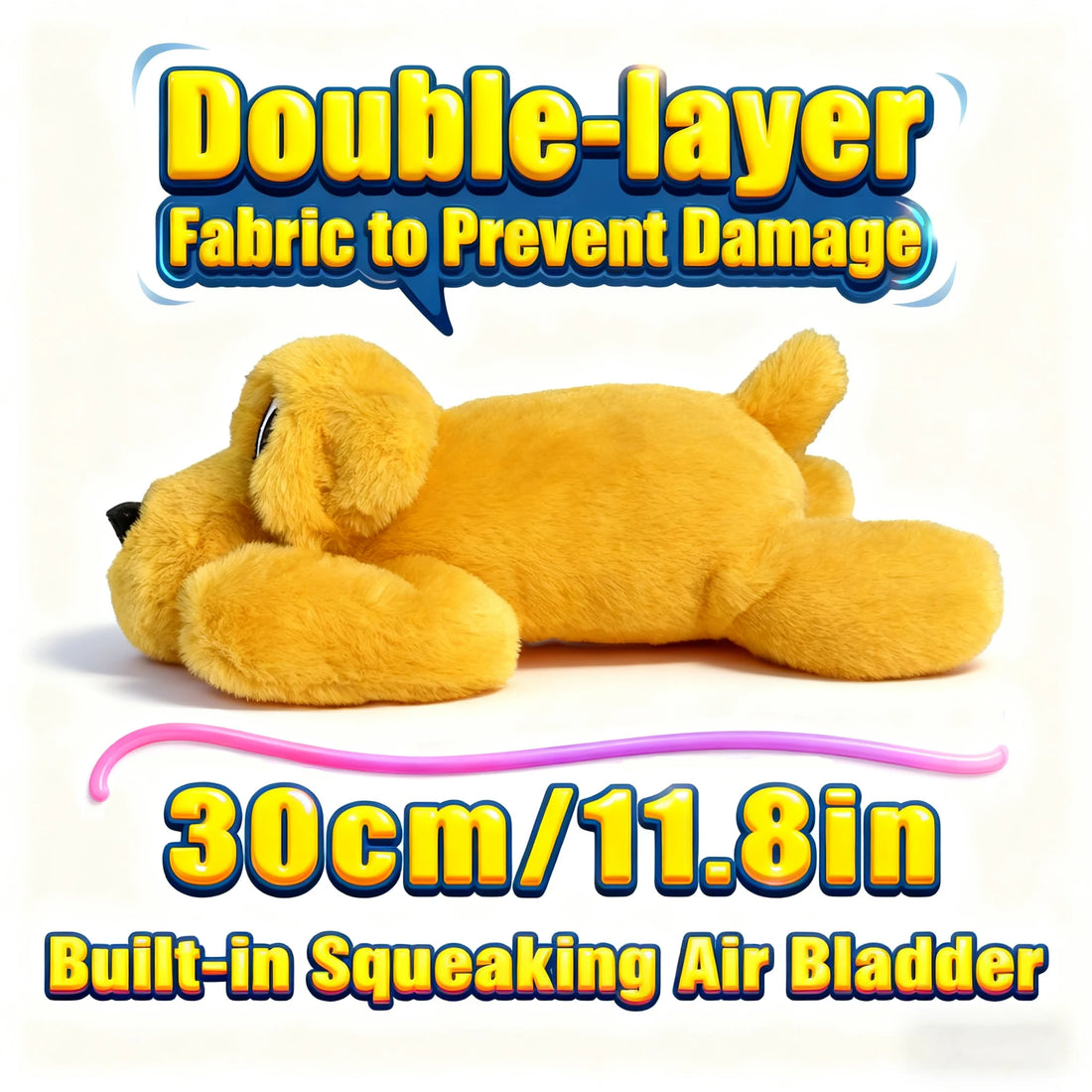 Interactive Soothing Plush Toy for Dogs  Sound Toy