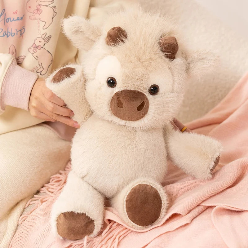 Adorable Highland Cattle Plush Toy  Stuffed Animal