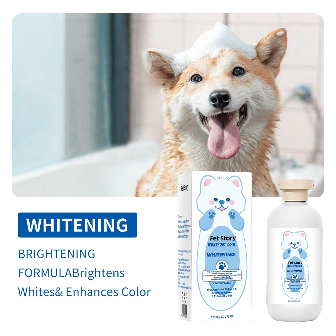 Pet Grooming for Sensitive Skin  Hypoallergenic Shampoo