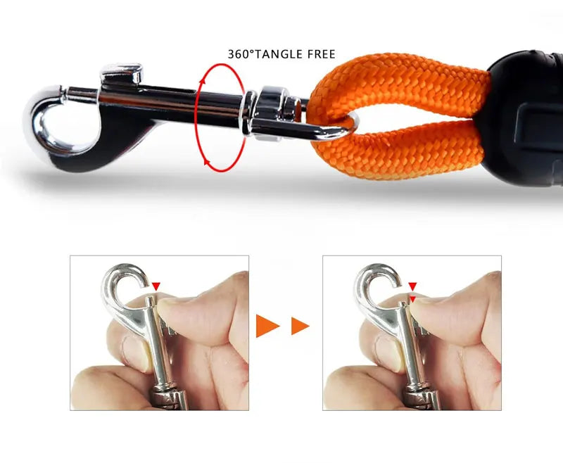 Long Rope Training Dog Leash Heavy Duty Nylon Dog Leash