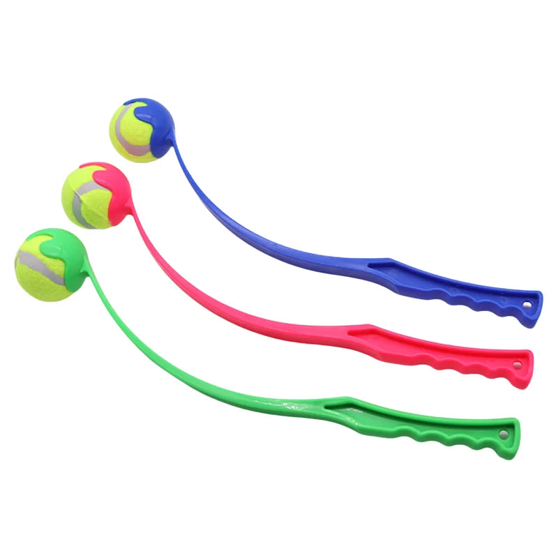 Pet Throwing Stick Toy Interactive Ball Launcher Fetch Toys