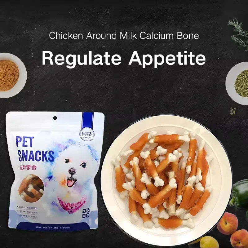 Pet Food Dog Snacks Teeth Cleaning Multi Flavor Biscuits