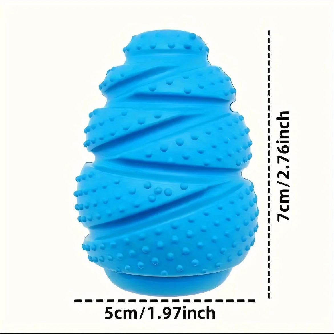 Durable Rubber Dog Chew Toy with Treat Treat Dog Toys