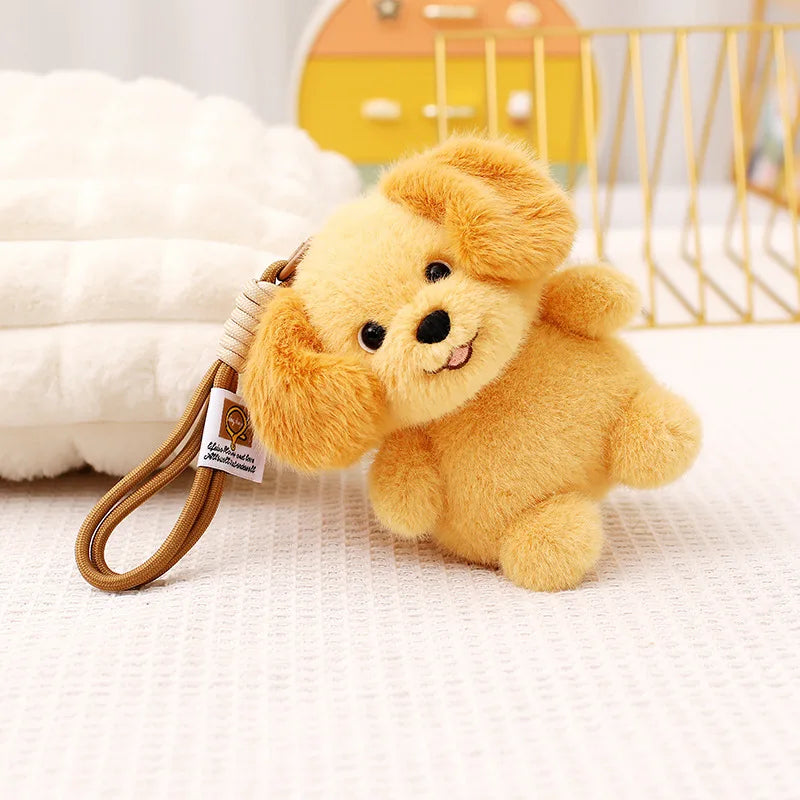 Dog Plush Toy Pendant Teddy Husky  Dolls Car Decor
