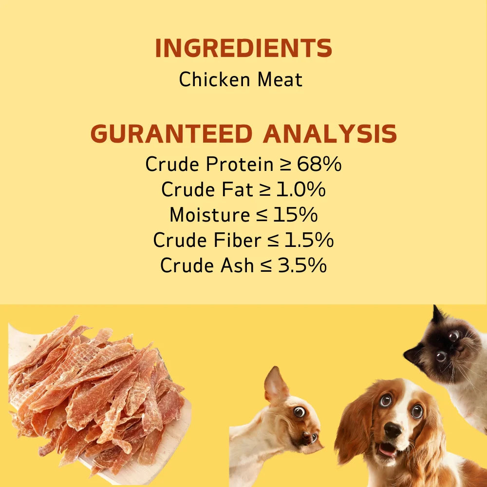 Chicken Jerky and Duck Dog Treats For Small Pure Chicken
