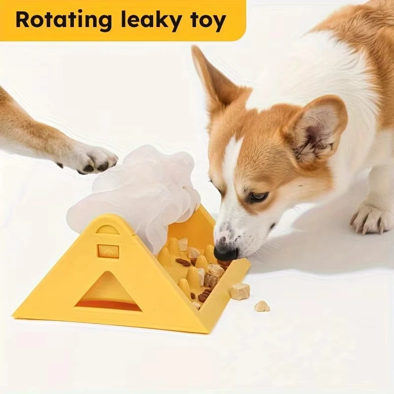 Interactive Dog Food Dispenser Toy Puzzle Fetch Toys