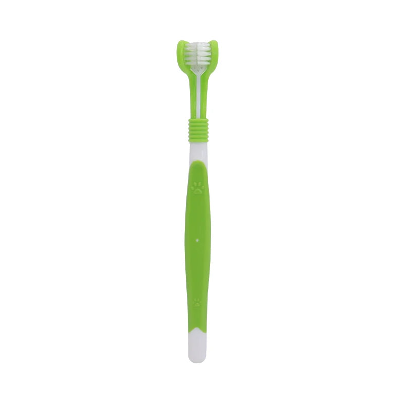 Pet Toothbrush Dog Plastic Toothbrush Removing Dental Care
