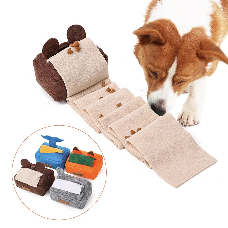 Dog Interactive Snuffle Toys Treat Dog Feeder Pet Toys