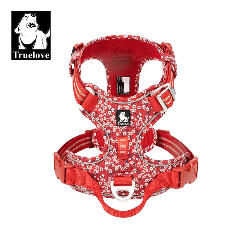 Pet Harness No Pull Nylon Reflective Dog Leash Pet Collar