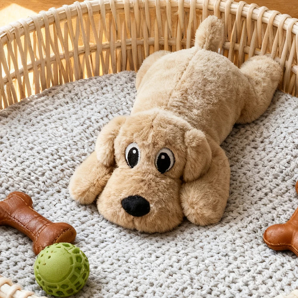 Interactive Soothing Plush Toy for Dogs  Sound Toy