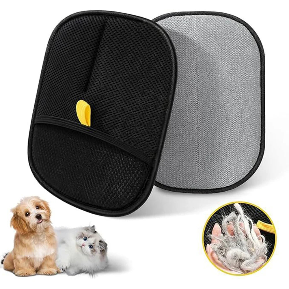Pet Grooming Gloves Pet Hair Remover Gloves for Dog
