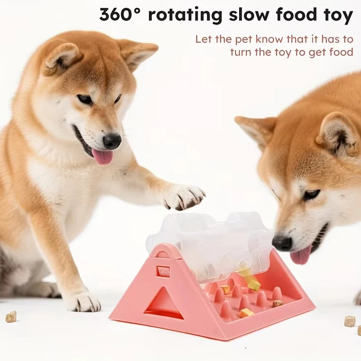 Interactive Dog Food Dispenser Toy Puzzle Fetch Toys