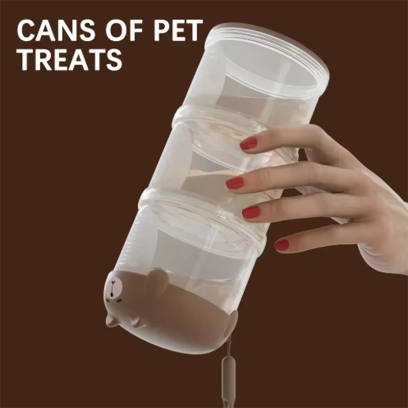 Portable Plastic Multi-Layer Moisture-Proof Dog Wet Food