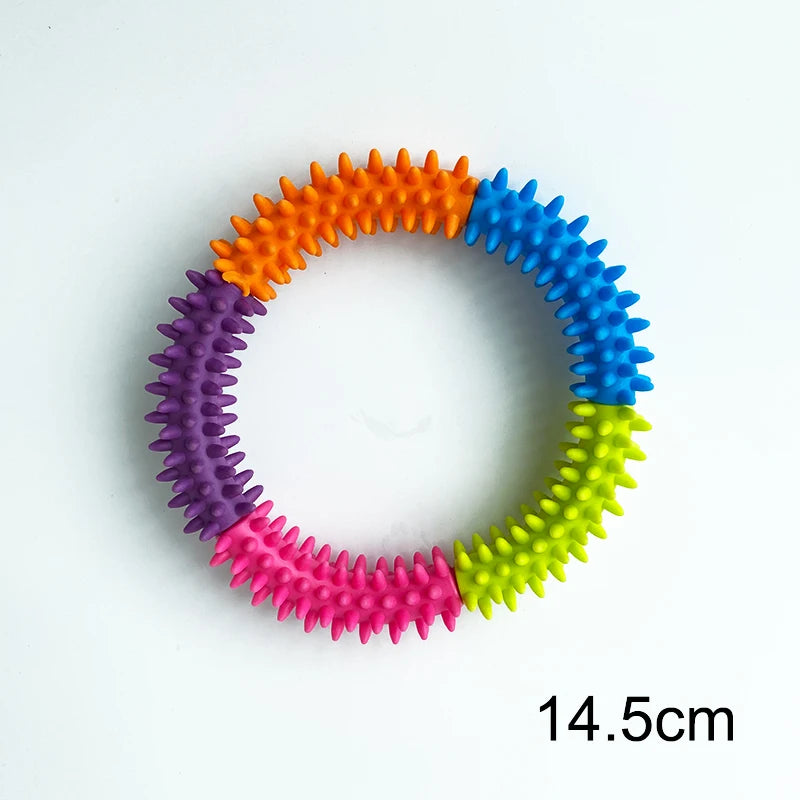 Dog Toy Training Ring Puller Puppy Flying Chewing Toys