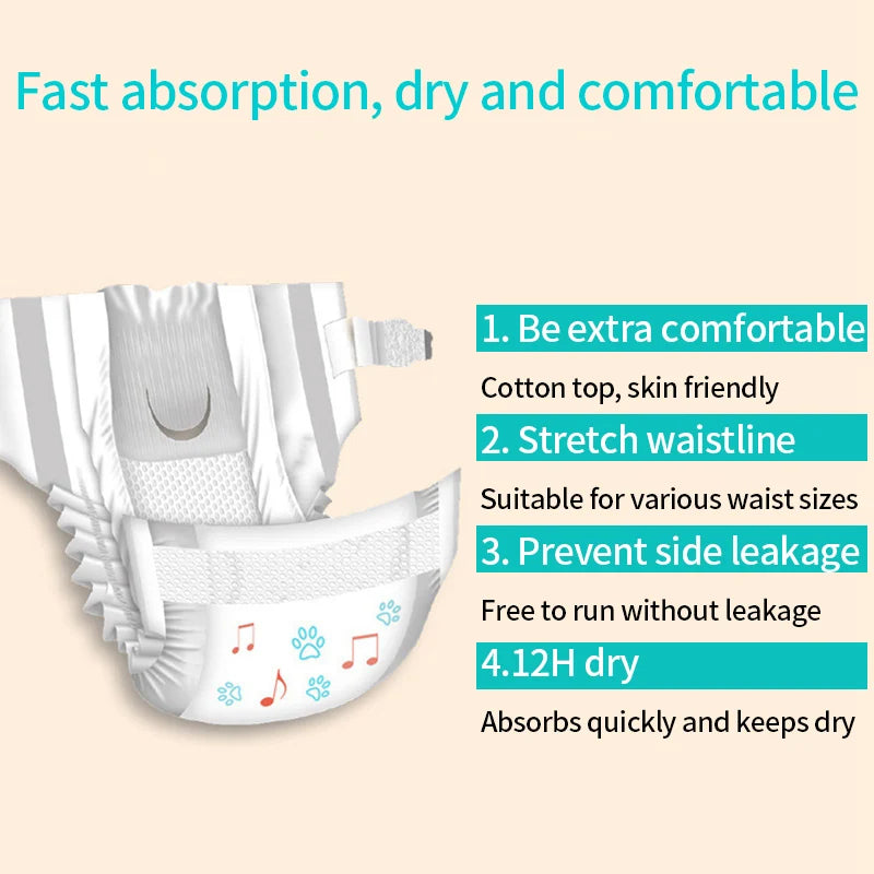 Super Absorption Female Dog Diaper Pet Dog essentials