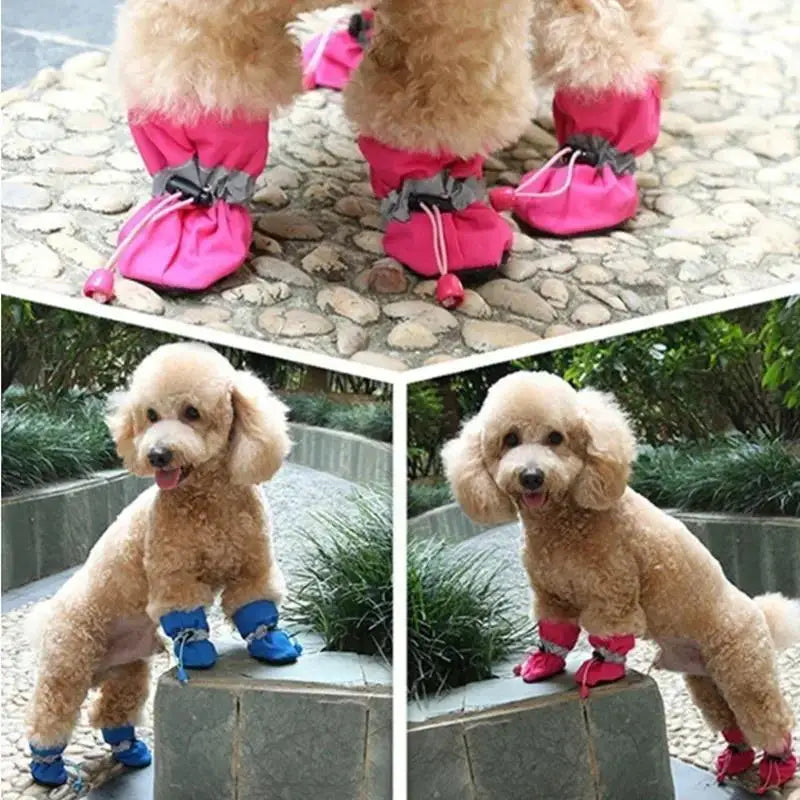Waterproof Pet Dog Shoes Anti-slip Rain Snow Boot