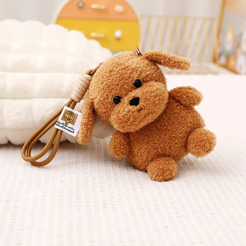 Dog Plush Toy Pendant Teddy Husky  Dolls Car Decor