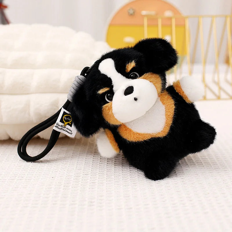Dog Plush Toy Pendant Teddy Husky  Dolls Car Decor