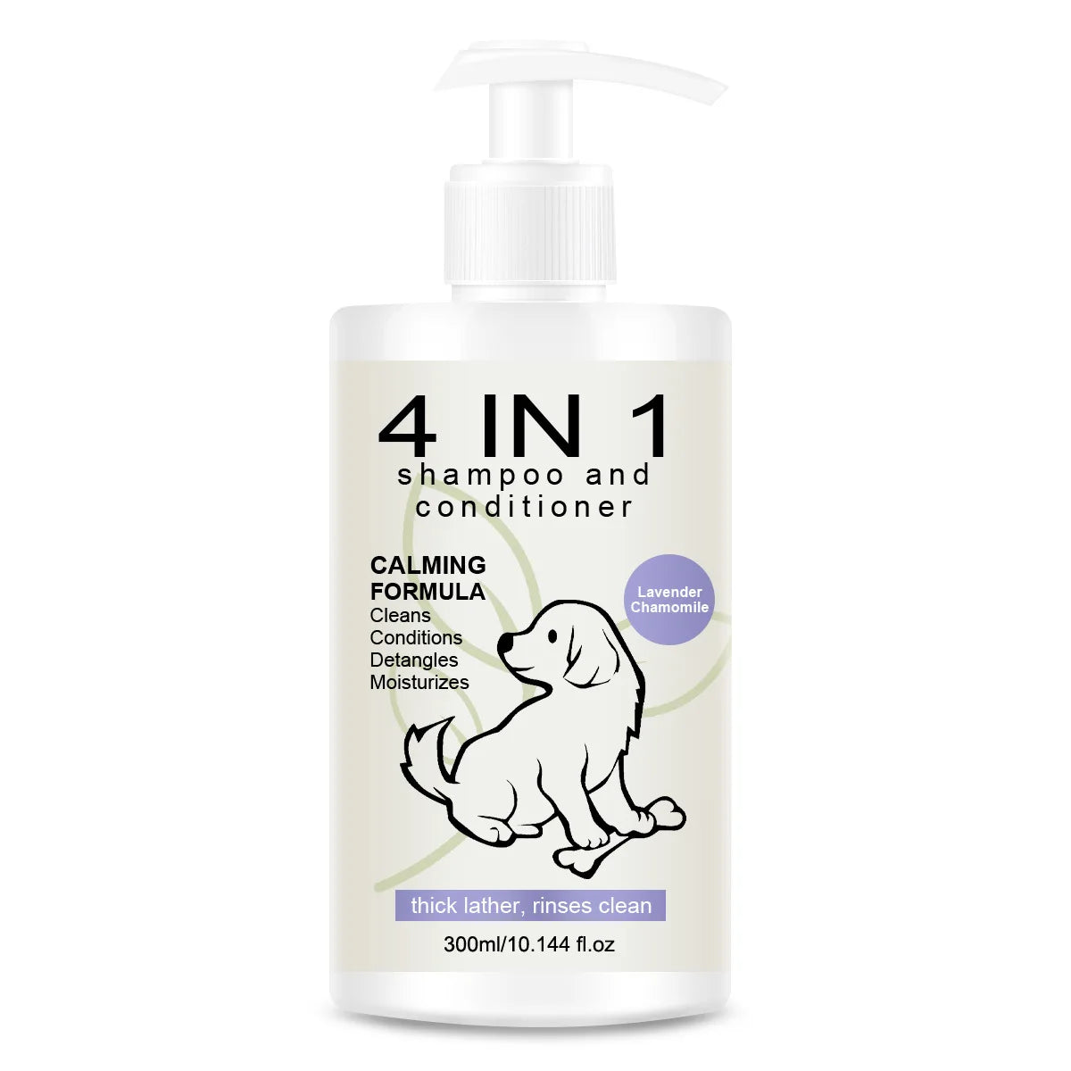 Pet shampoo and conditioner Special shampoo for dog