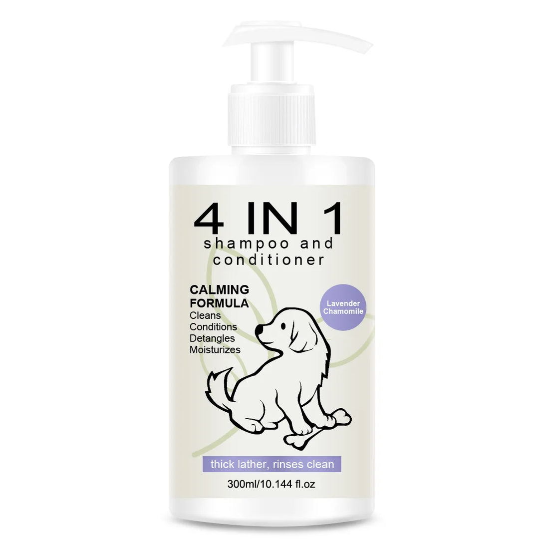 Pet shampoo and conditioner Special shampoo for dog