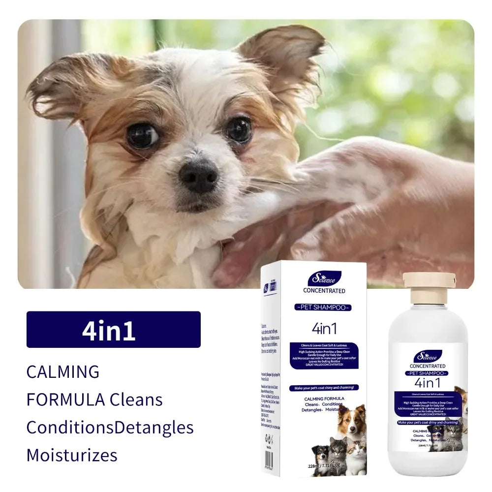 Pet Grooming for Sensitive Skin  Hypoallergenic Shampoo