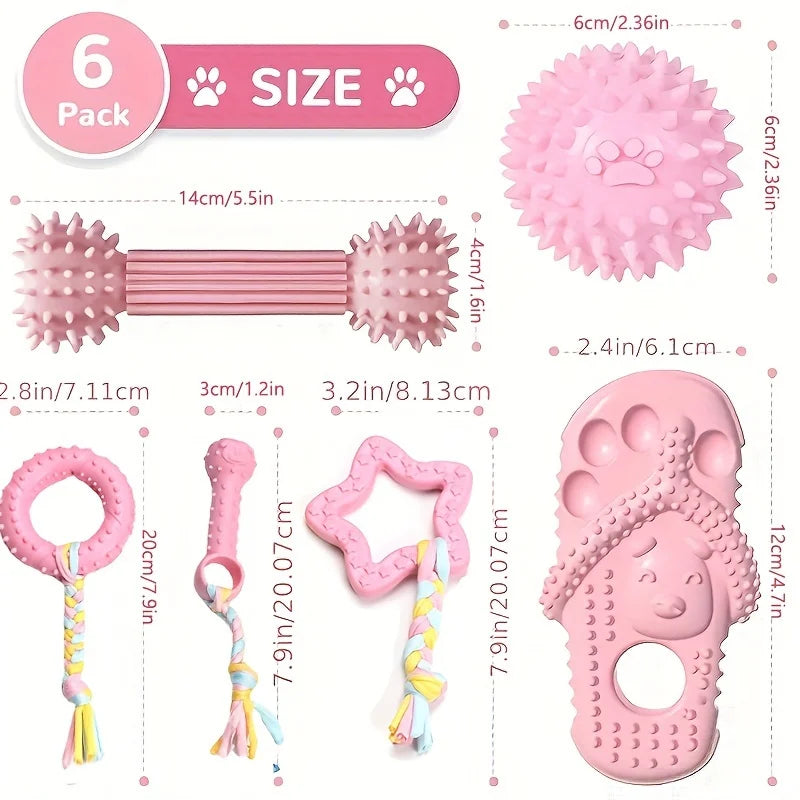 Dog Chew Toys For Cleaning Teeth Soft Rubber Funny