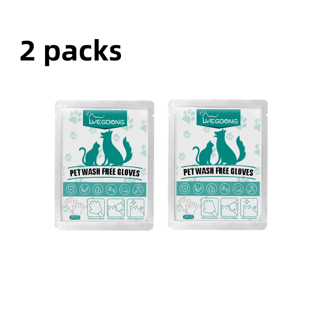 Yegbong Pet Dry Shampoo No Rinse Waterless Wash