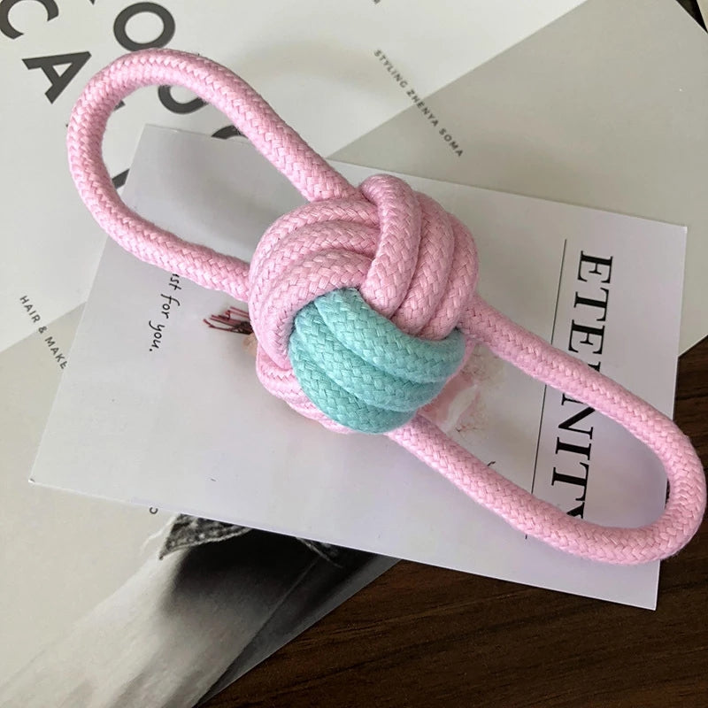 Chew Cotton Rope Dog Toy for Outdoor Fetch Toys