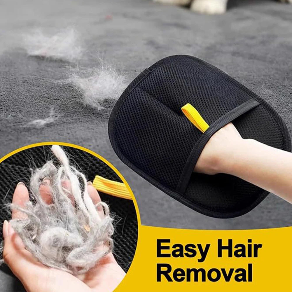 Pet Grooming Gloves Pet Hair Remover Gloves for Dog