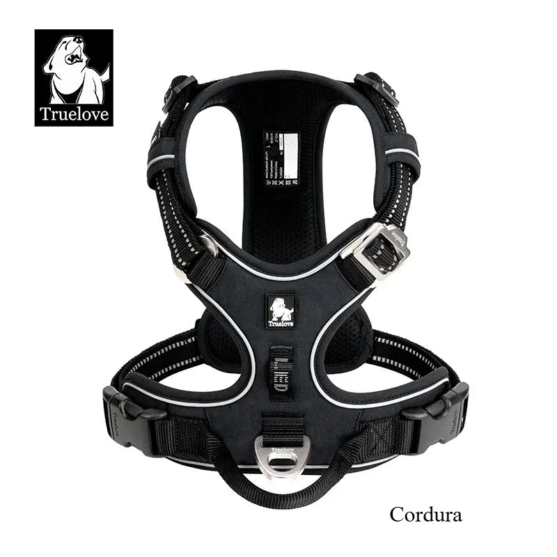 Pet Harness No Pull Nylon Reflective Dog Leash Pet Collar