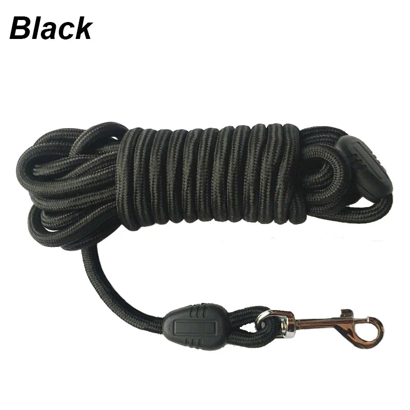 Long Rope Training Dog Leash Heavy Duty Nylon Dog Leash
