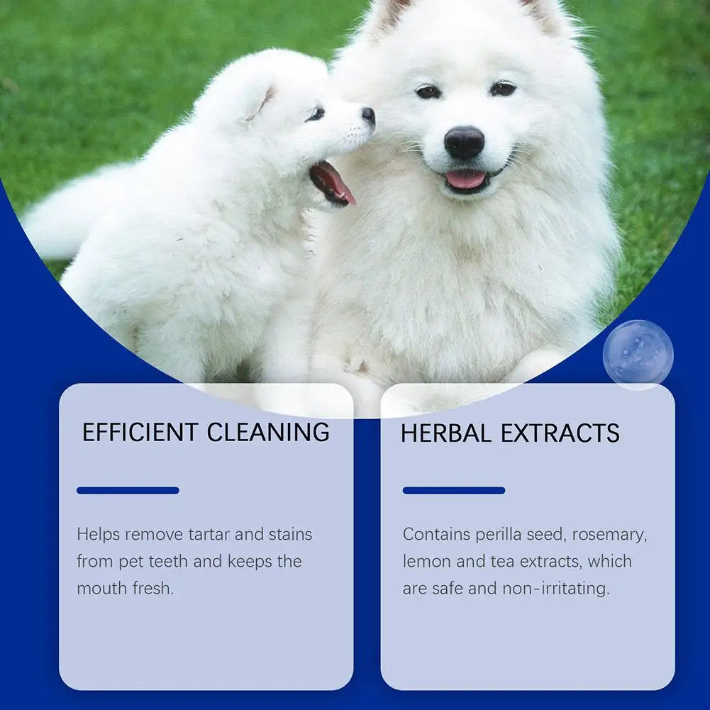 Dog Teeth Cleaning Powder Oral Dog Dental Care Powder