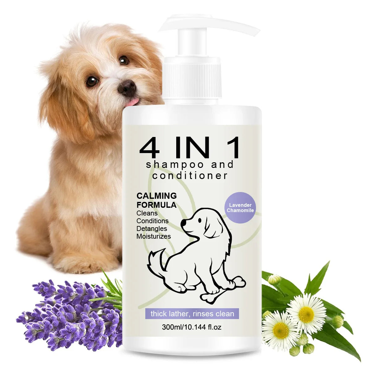 Pet shampoo and conditioner Special shampoo for dog