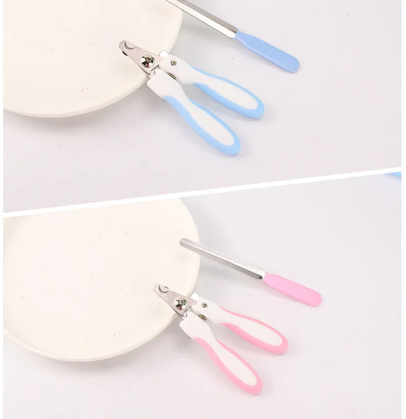 Pet Nail Clipper Stainless Steel Dog Cat Nail Trimmer