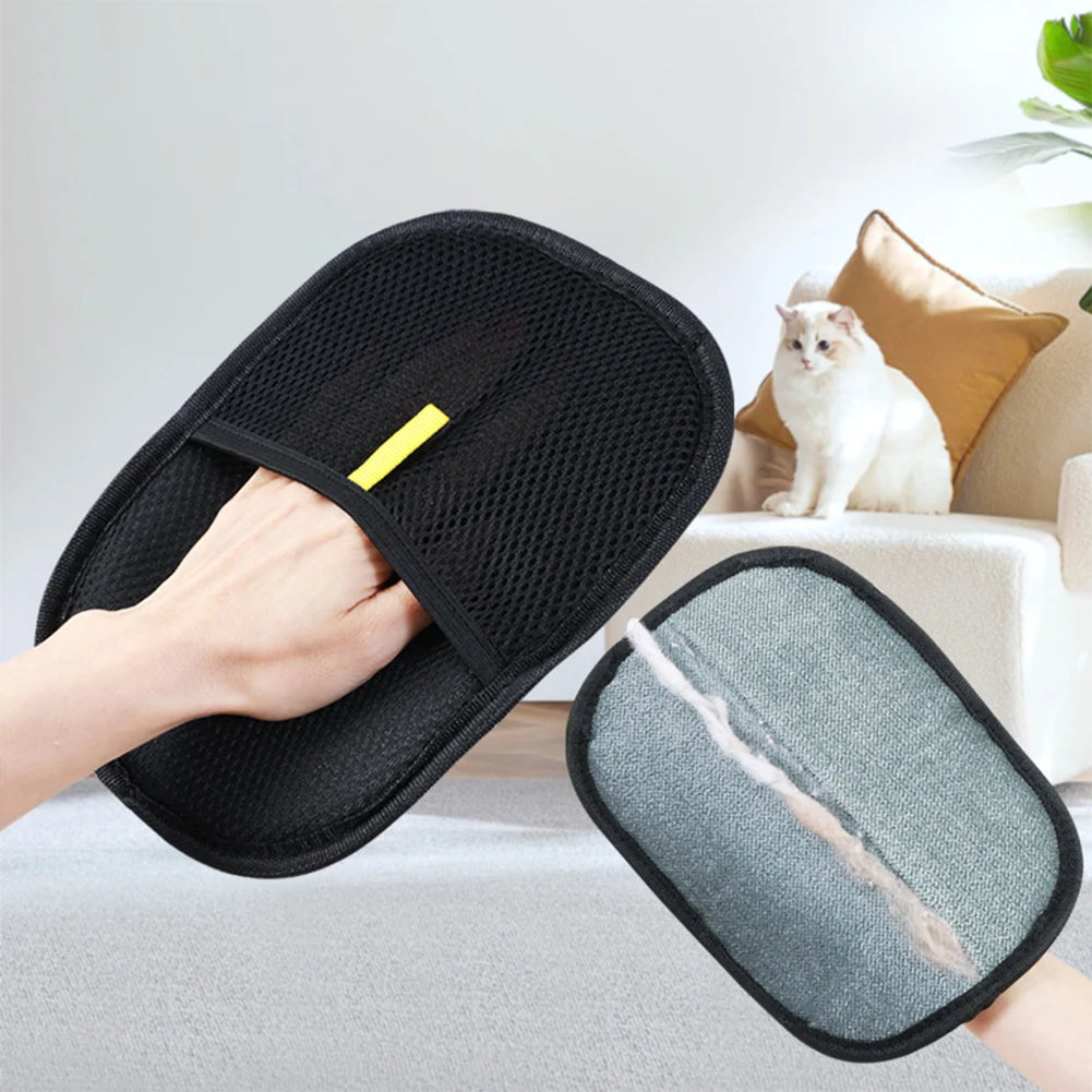 Pet Grooming Gloves Pet Hair Remover Gloves for Dog