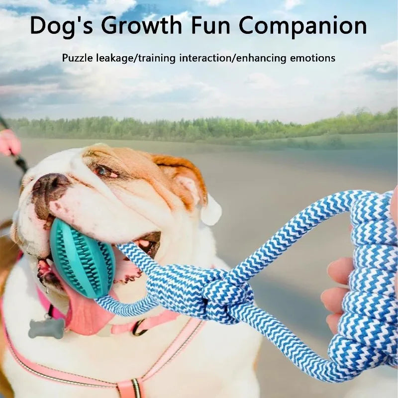 Durable Rope Dog Toy for Aggressive Chewers Fetch Toys