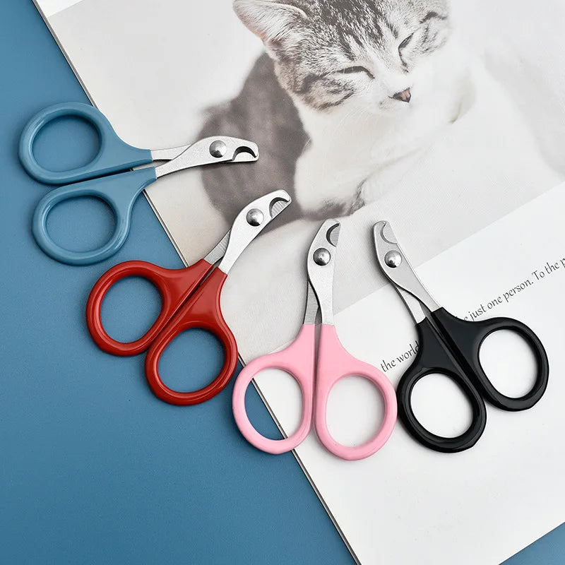 Cat Nail Scissors Pet Dog Nail Clippers Toe Claw Trimmer