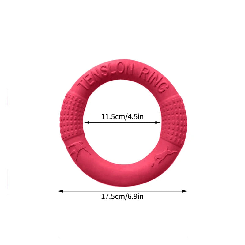 Dog Toy Training Ring Puller Puppy Flying Chewing Toys