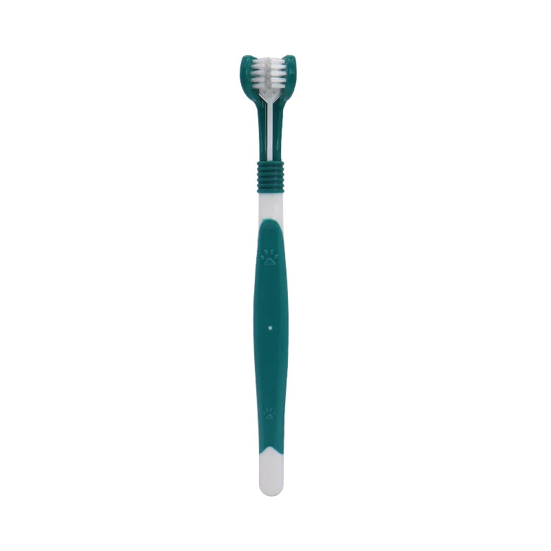 Pet Toothbrush Dog Plastic Toothbrush Removing Dental Care