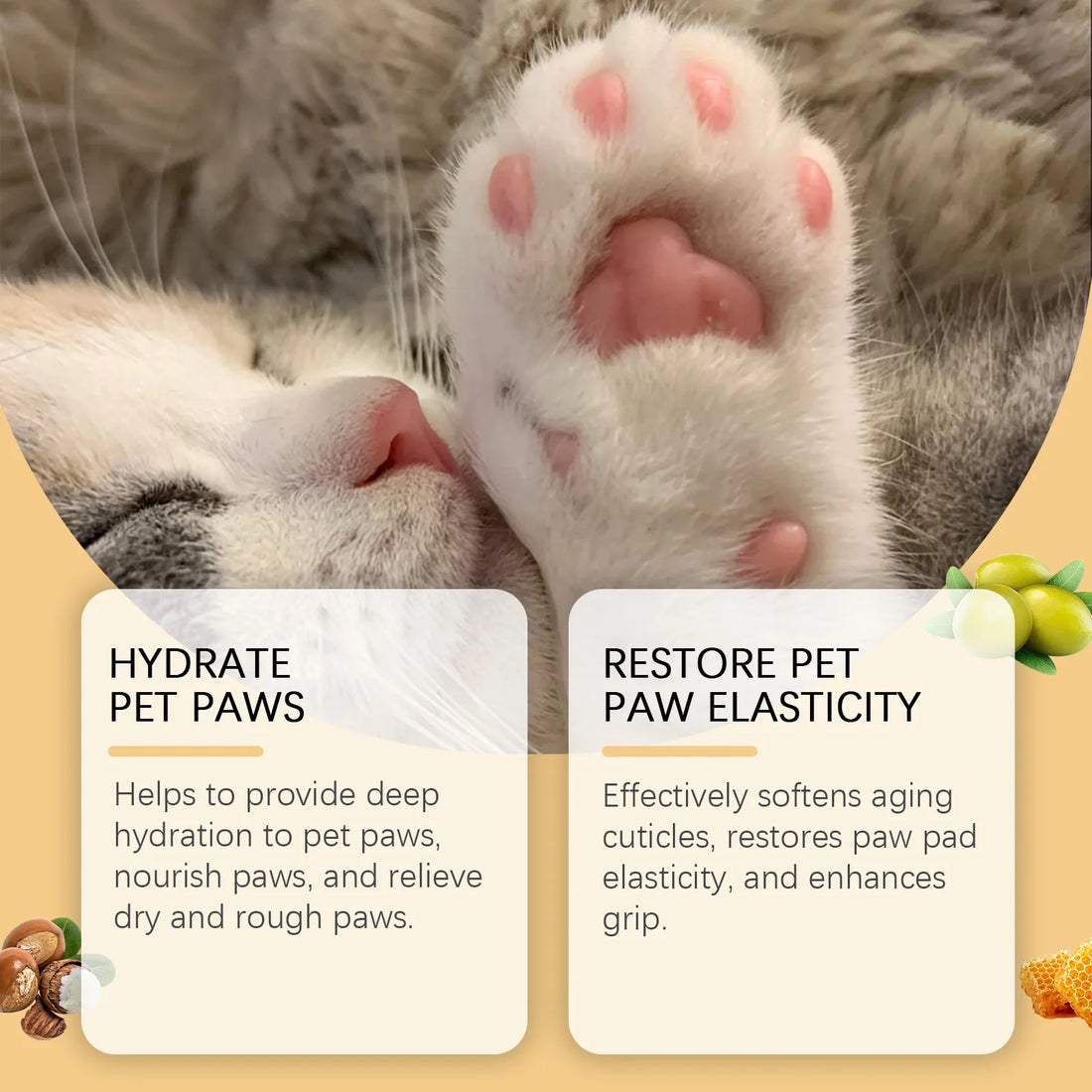 Pet Paw Balm Noses Paws Moisturizer Repair Dry Care