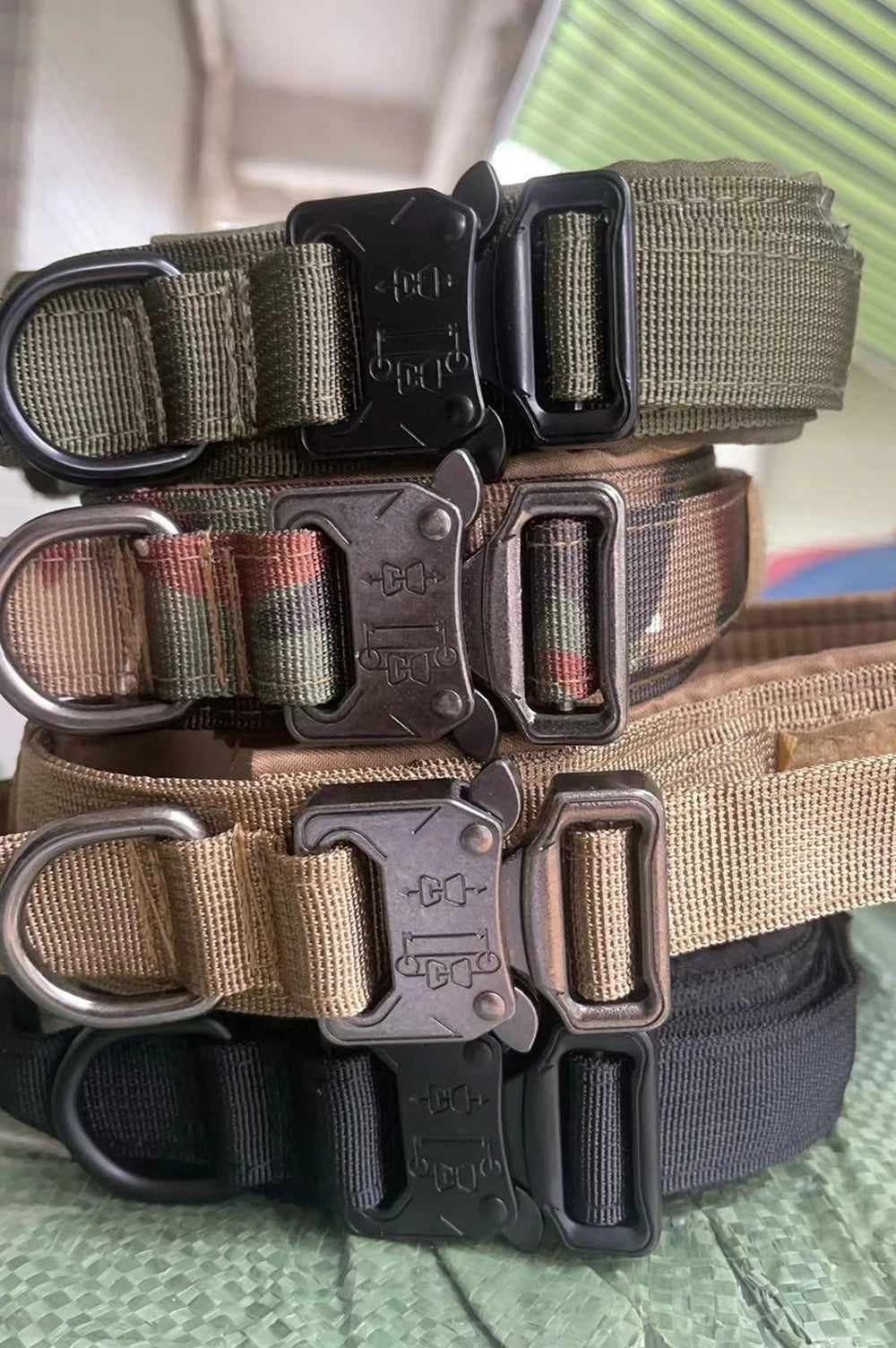 Dog Training Collar Adjustable Tactical Dog Collar