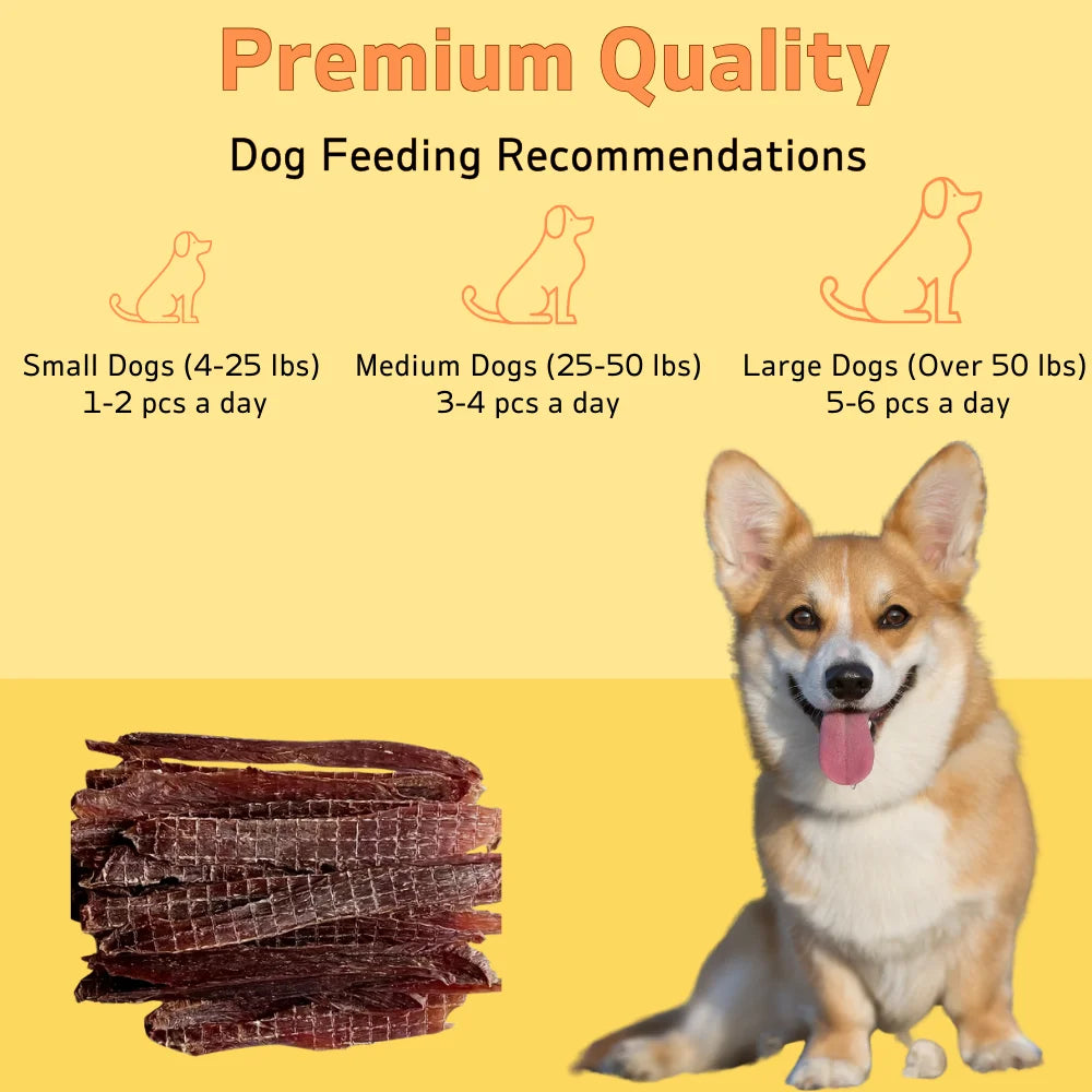 Chicken Jerky and Duck Jerky Dog Treats For Smal Healthy