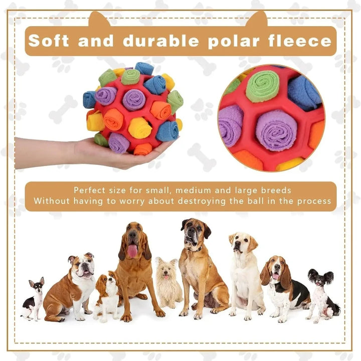 Interactive Dog Puzzle Toy Sniffing Ball for Treat Dog Toys