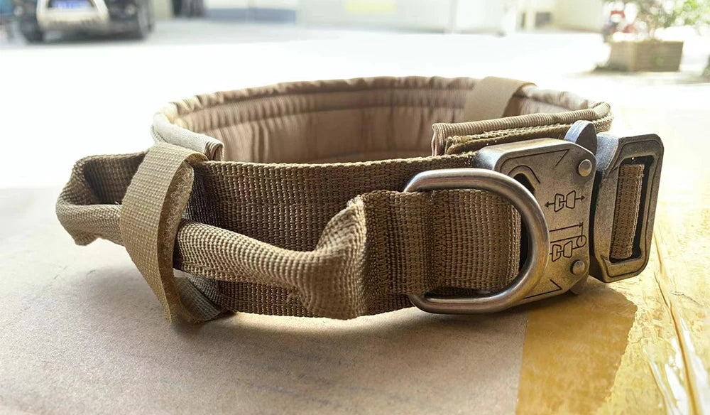 Dog Training Collar Adjustable Tactical Dog Collar