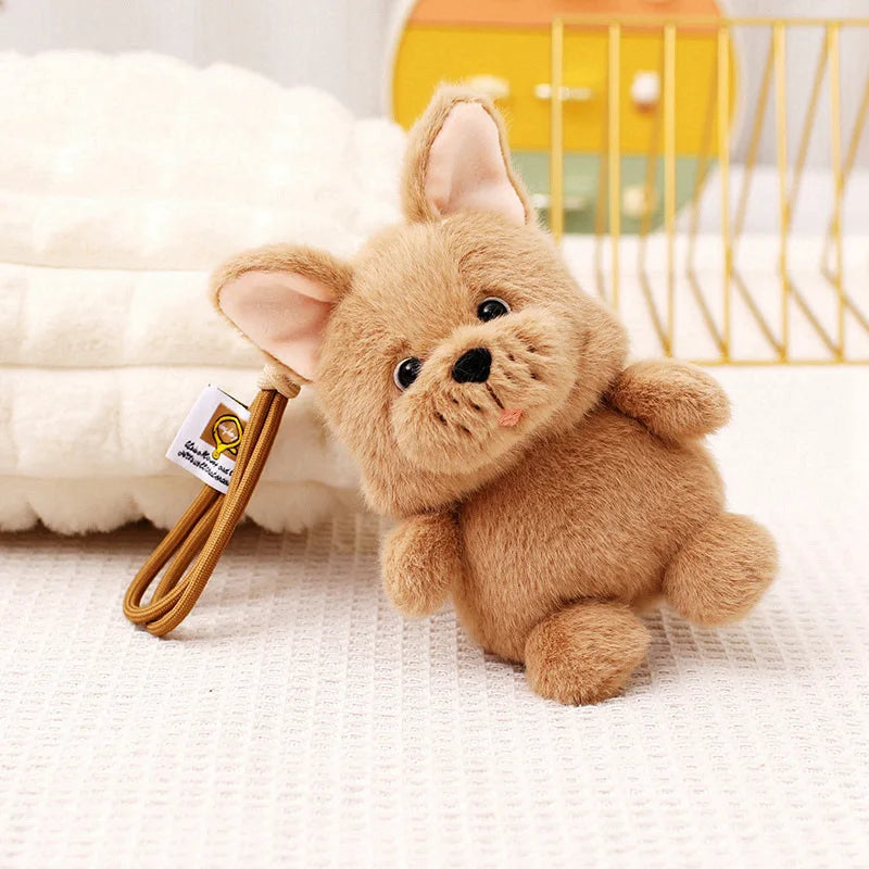 Dog Plush Toy Pendant Teddy Husky  Dolls Car Decor