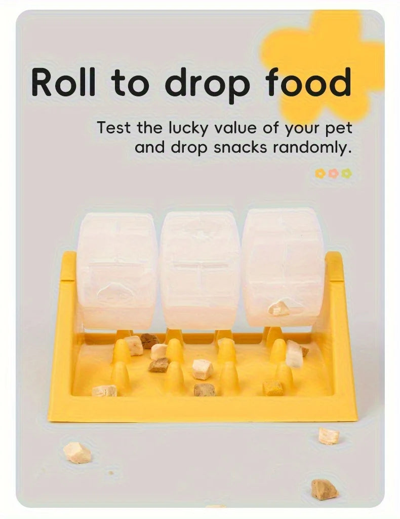 Interactive Dog Food Dispenser Toy Puzzle Fetch Toys