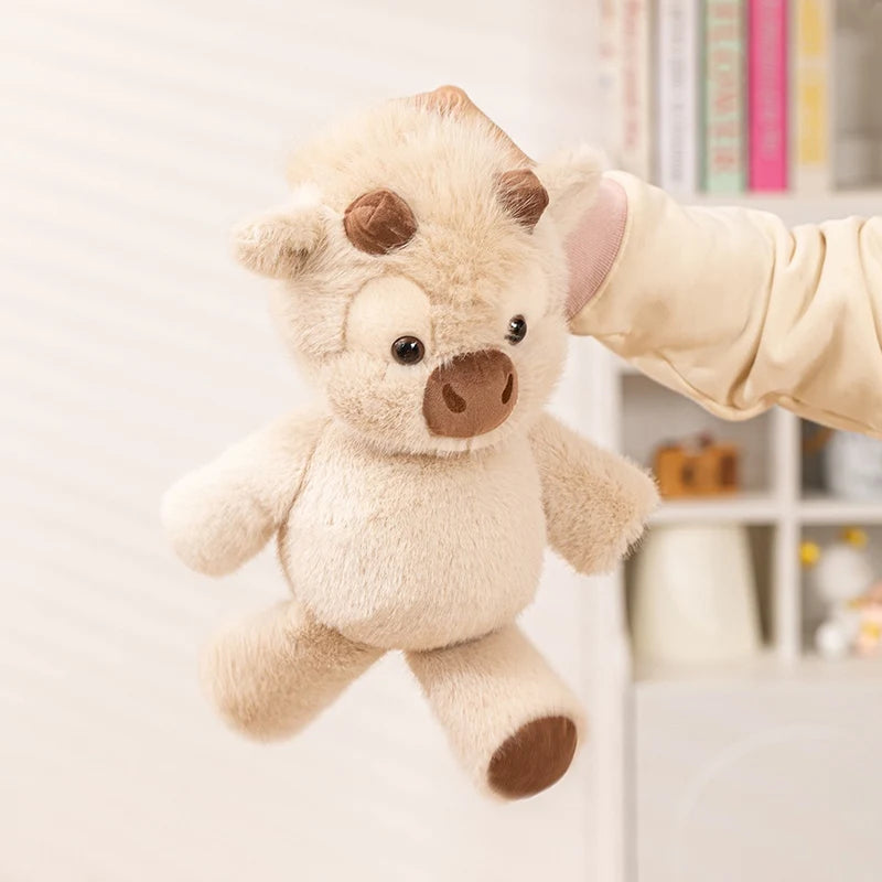Adorable Highland Cattle Plush Toy  Stuffed Animal