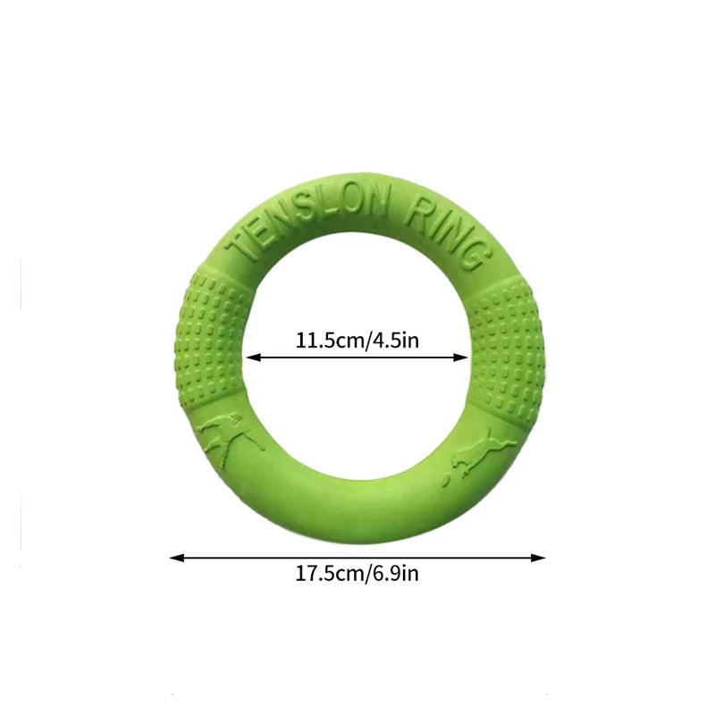 Dog Toy Training Ring Puller Puppy Flying Chewing Toys