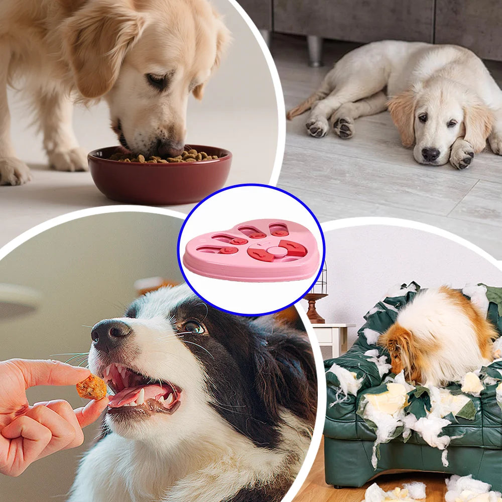 Dog Puzzle Toys Slow Feeder Interactive Dogs Training Game